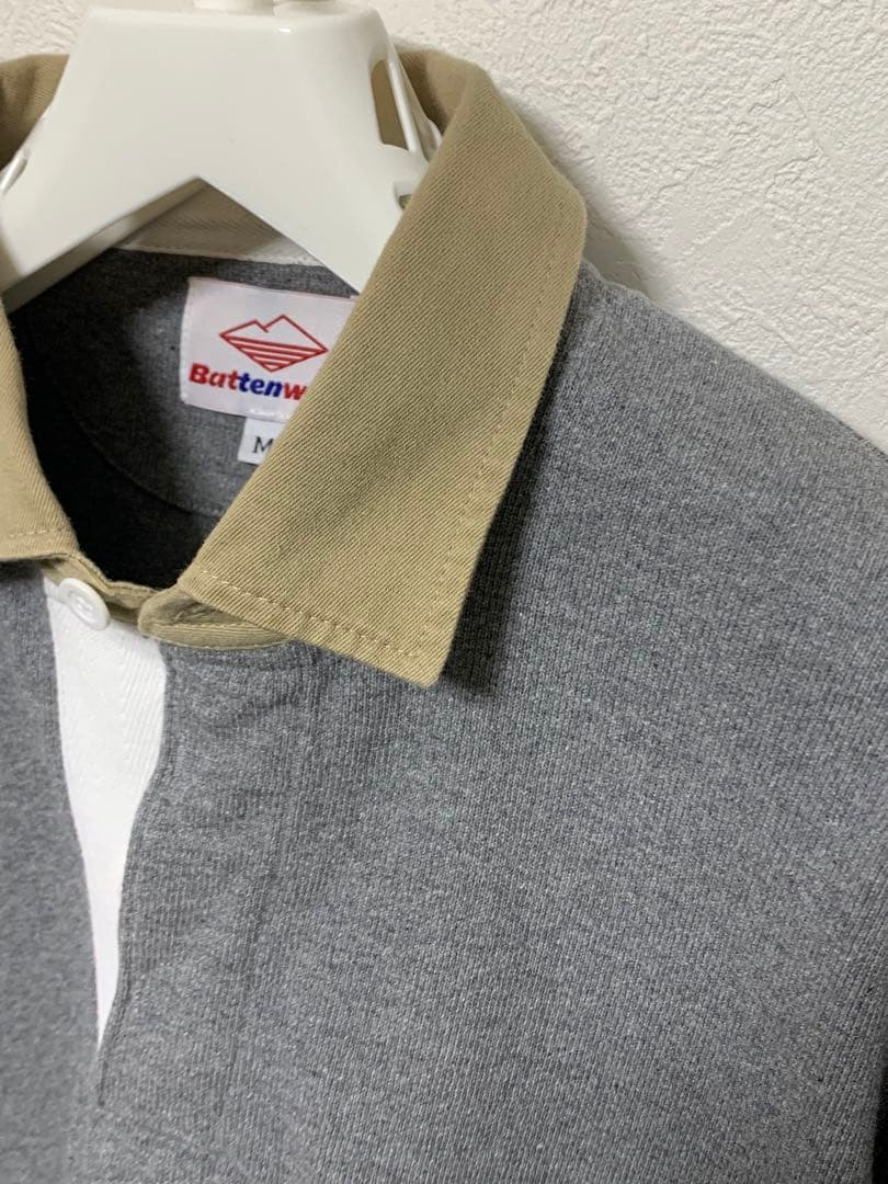 Battenwear バテンウェア　ポロシャツ　ラガーシャツ　　ラグビーシャツ