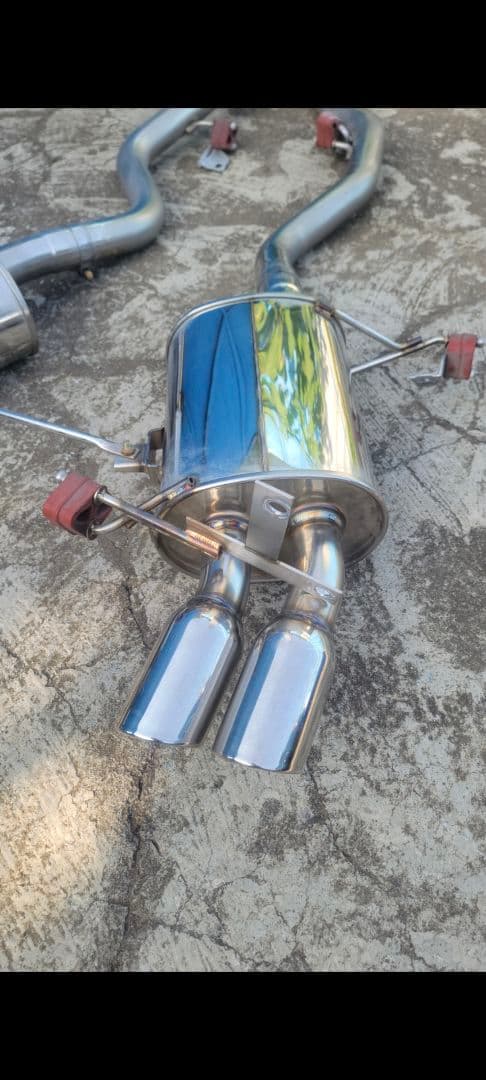  335I e90 アーキュレー　ステンレス　マフラー4本出しデフューザー