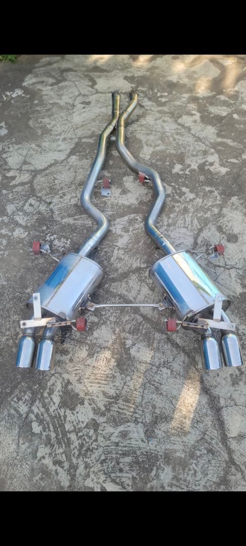  335I e90 アーキュレー　ステンレス　マフラー4本出しデフューザー