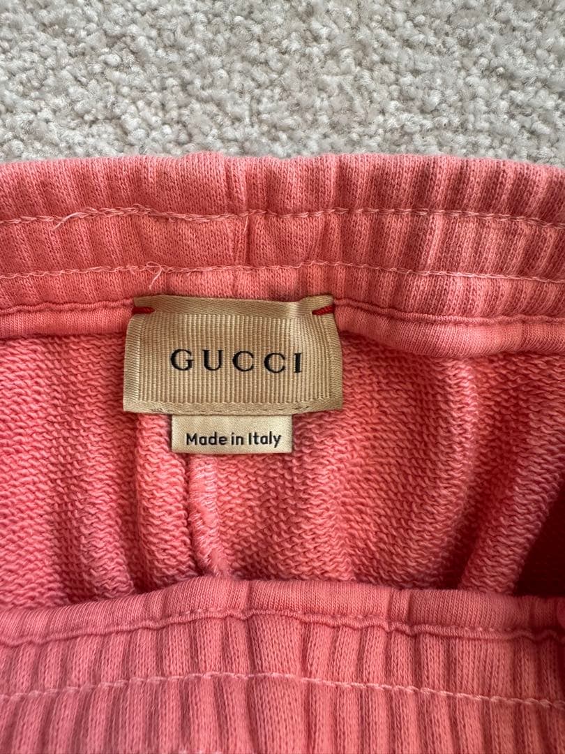 GUCCI ピンク スウェットセット