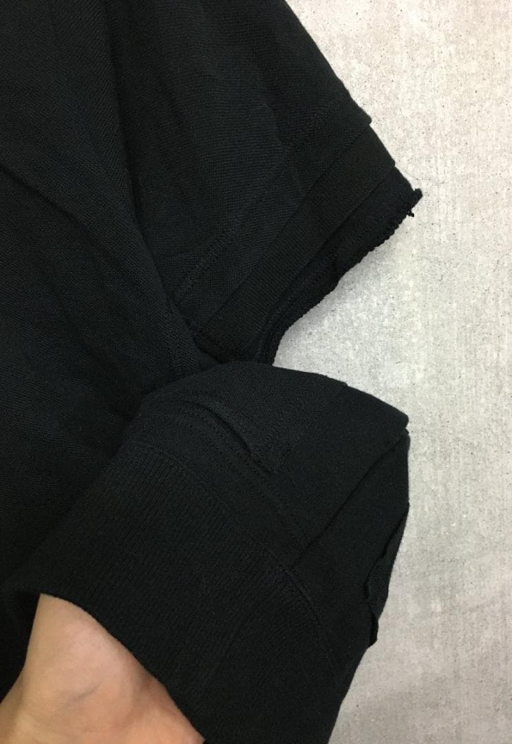 サカイ lacoste ラコステ 希少 ドッキング 鹿の子 ポロシャツ サイズ4