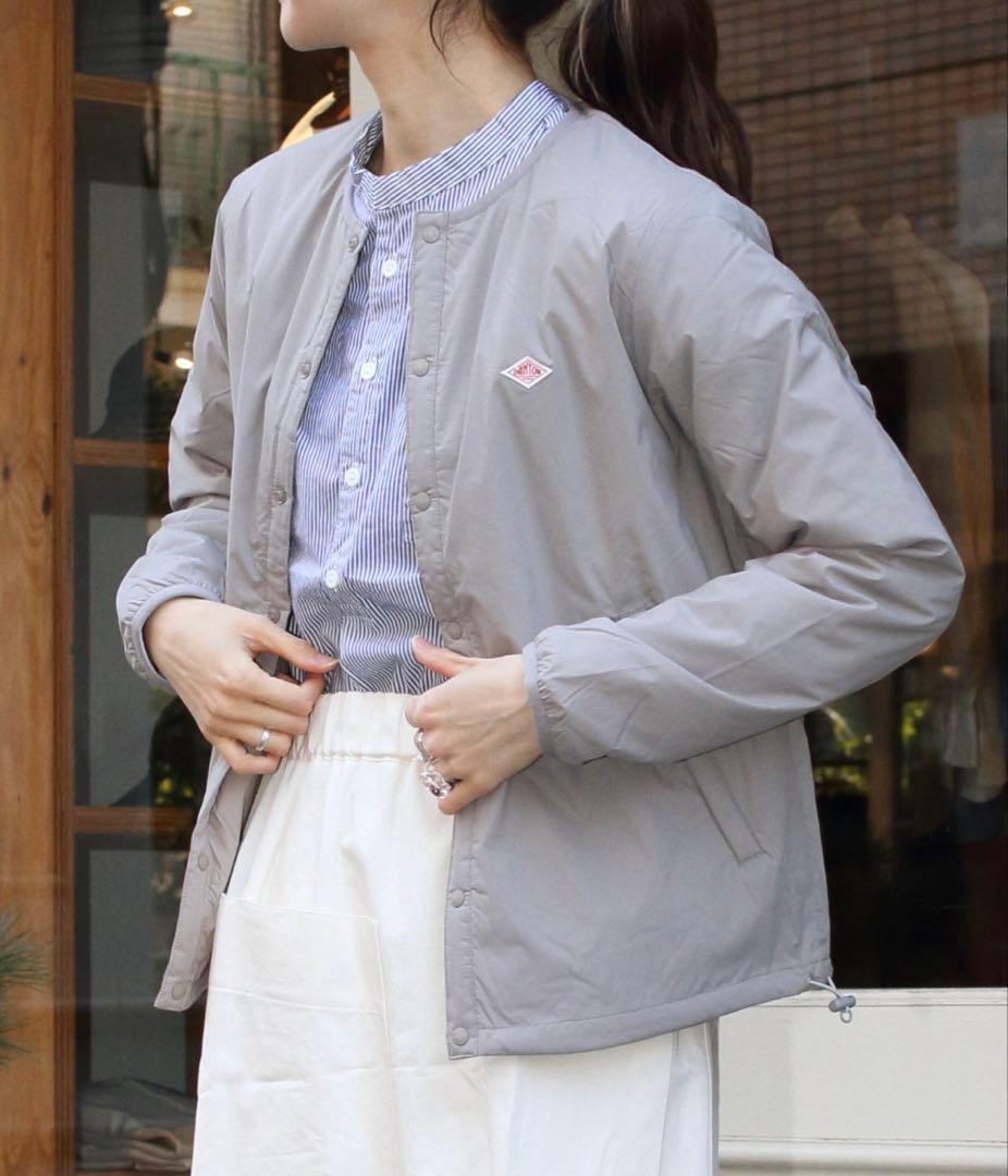 DANTONインサレーションジャケット　M TAUPE