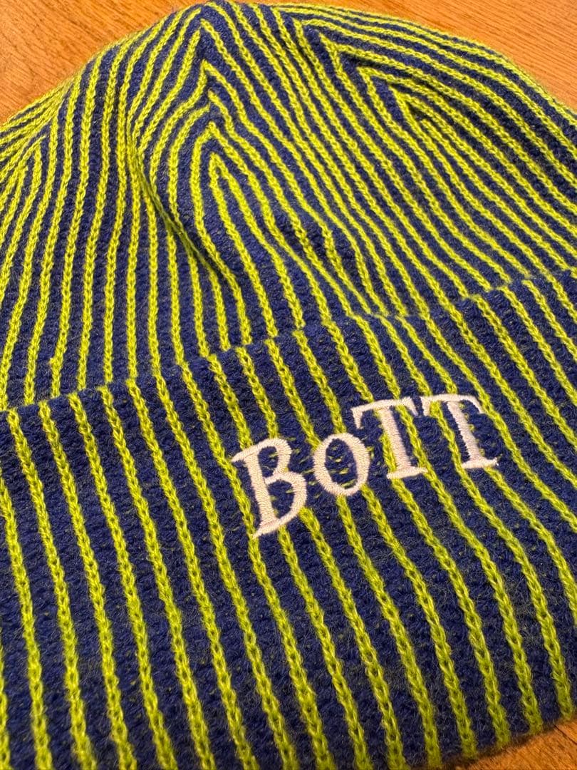 BoTT Chain Stitch Beanieストライプ ニット帽