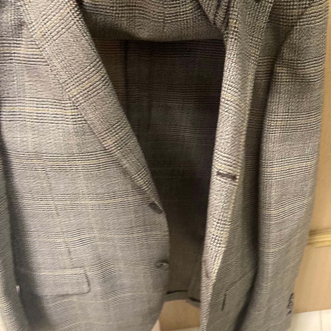 LARDINI ウールジャケット チェック柄