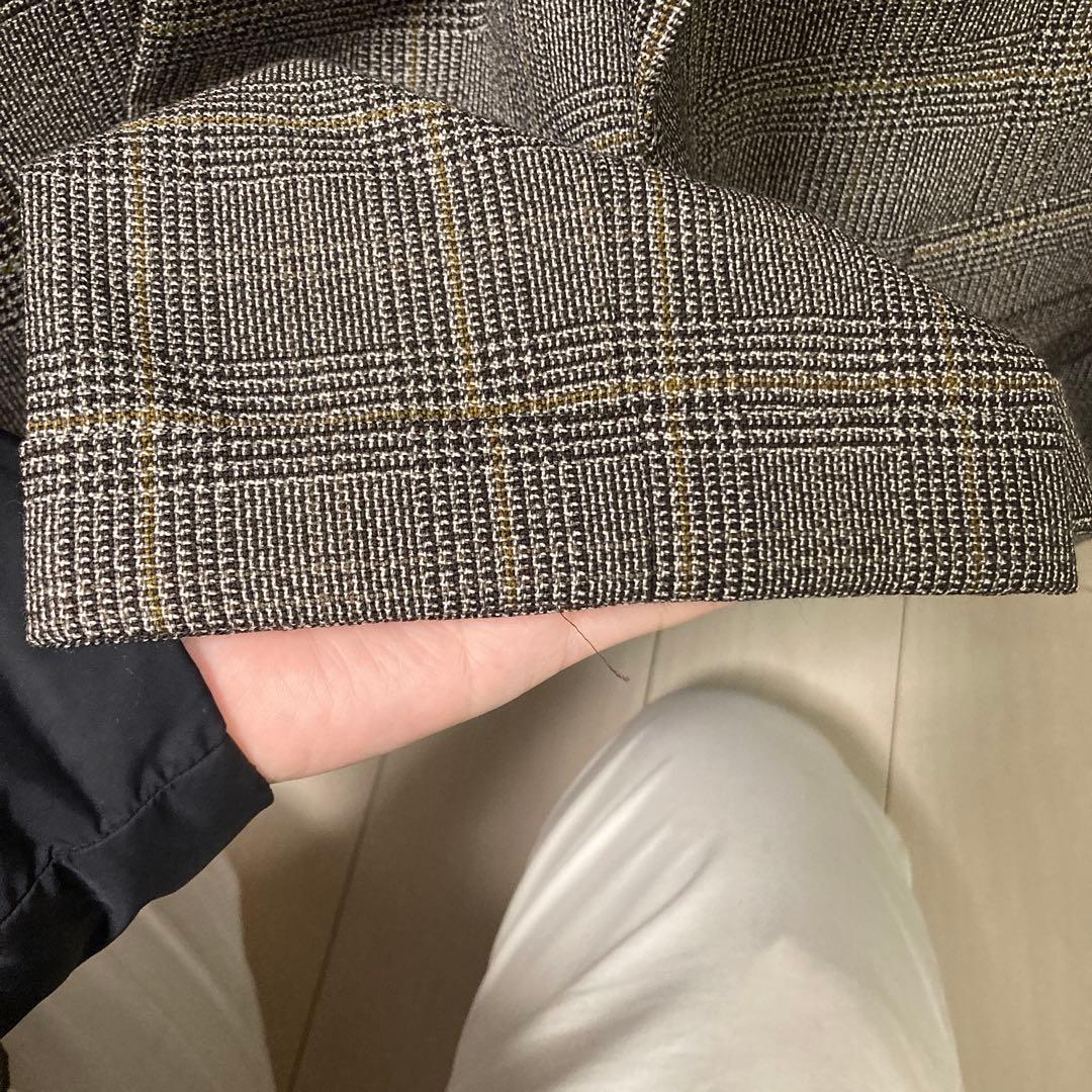 LARDINI ウールジャケット チェック柄