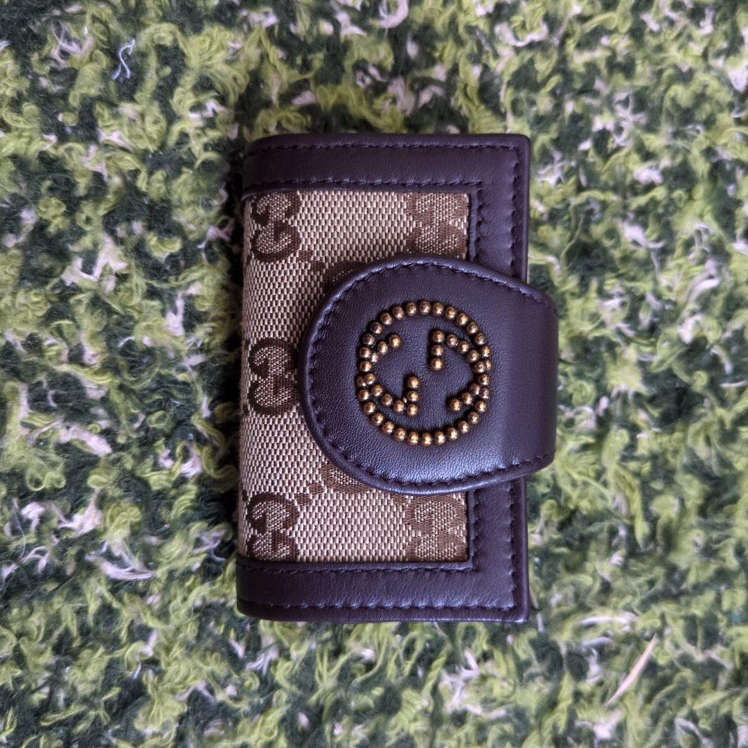 ゆか　GUCCI キーケース ブラウン/ベージュ