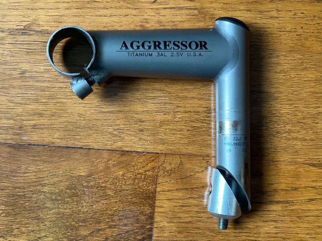 AGGRESSOR チタンステム 100mm 26.0mm
