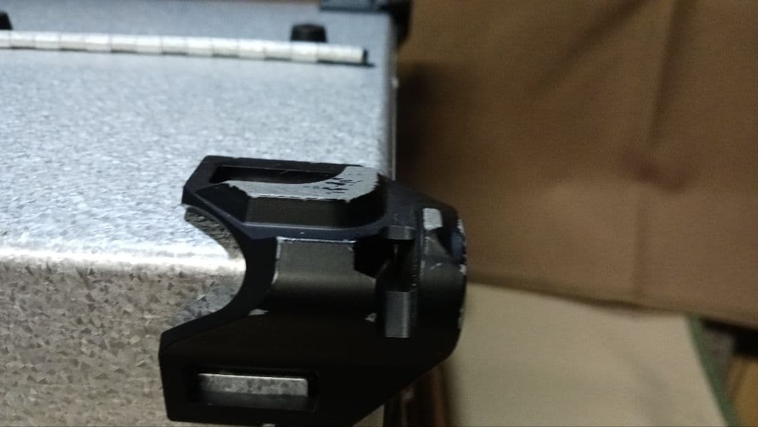 スノーピーク　シェルフコンテナ 25 & 天板 & 脚ブラック塗装カスタム