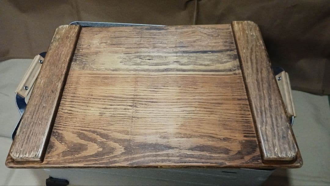 スノーピーク　シェルフコンテナ 25 & 天板 & 脚ブラック塗装カスタム