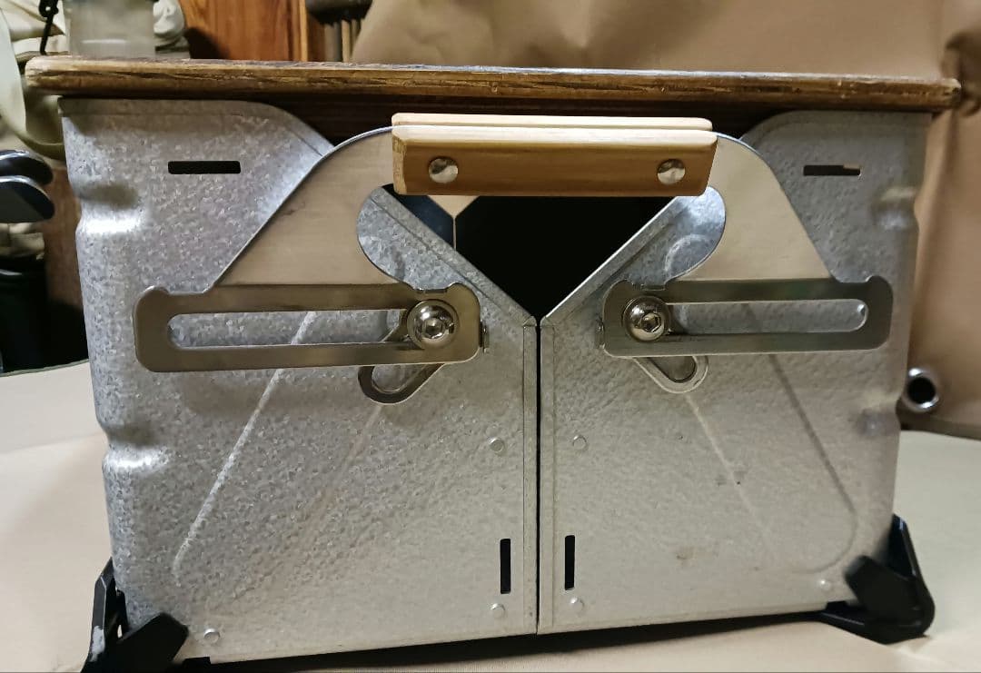 スノーピーク　シェルフコンテナ 25 & 天板 & 脚ブラック塗装カスタム