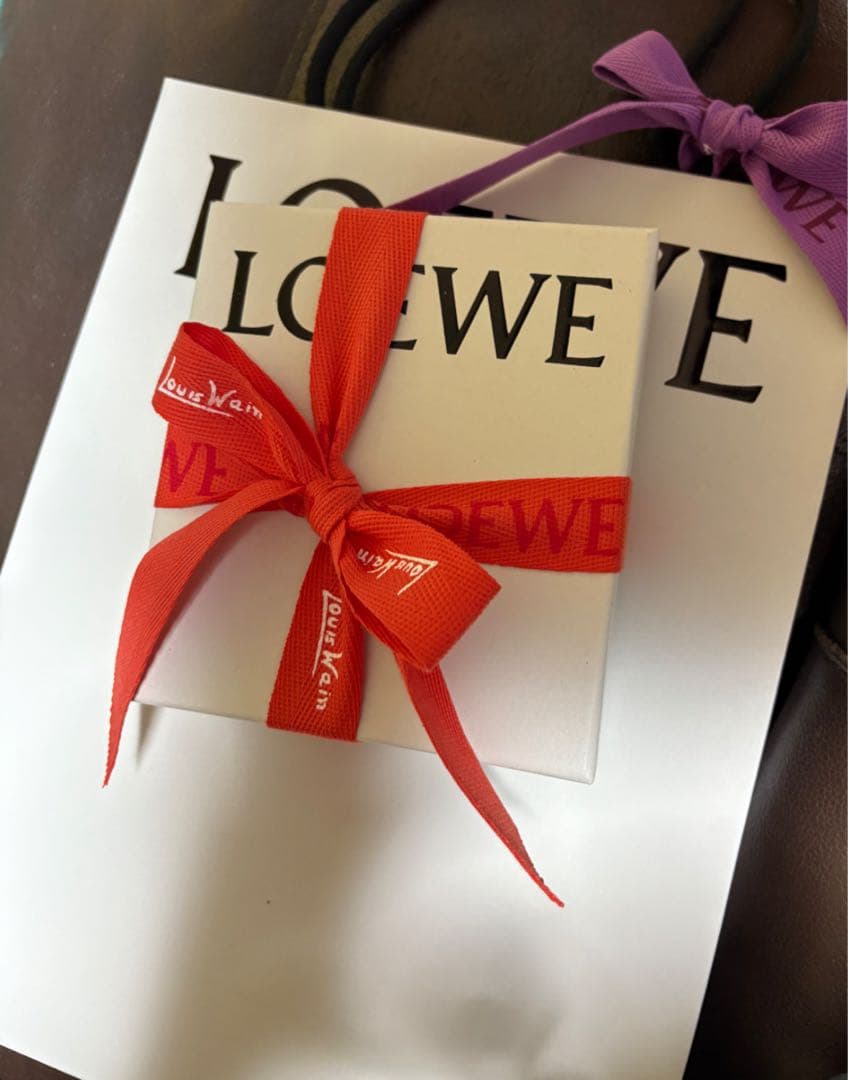 【新品未使用】★値下げ★LOEWE 二つ折り財布 小銭入れ