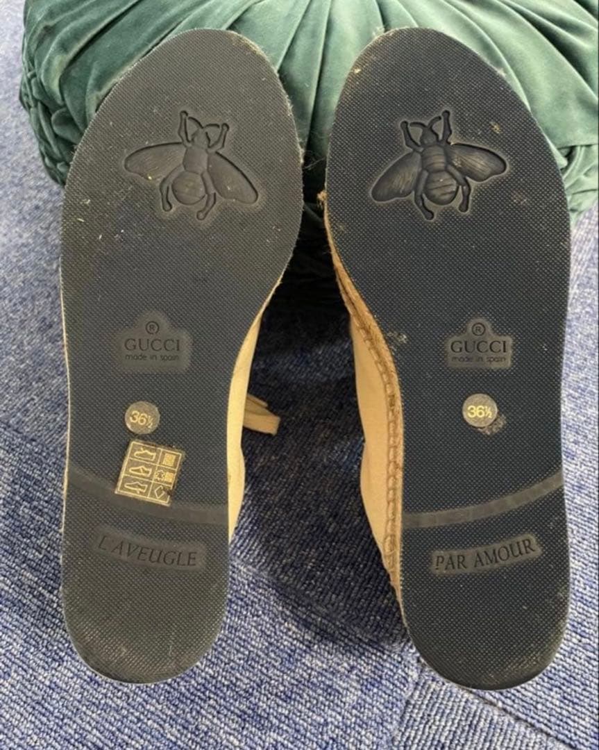 GUCCI 厚底スニーカー 23.5 美品