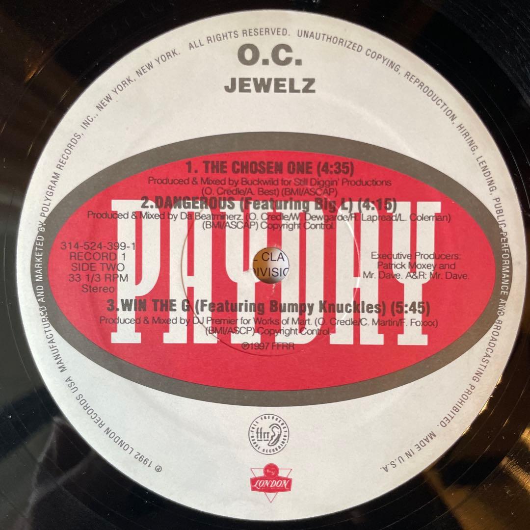 OC Jewelz レコード アルバム LP D.I.T.C