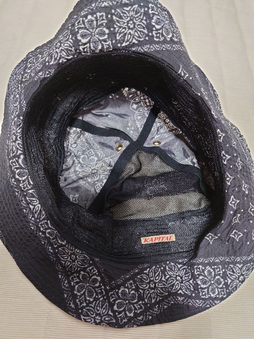 極美品✨キャピタル バケットハット ペイズリー バンダナ柄