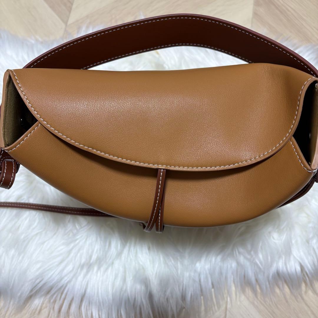 【美品】VASIC GATE MINIショルダーバッグ ブラウン 2way