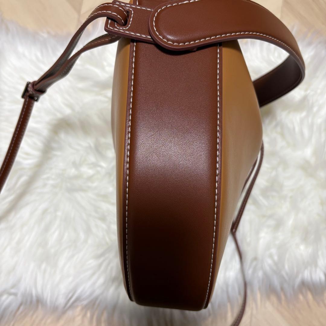 【美品】VASIC GATE MINIショルダーバッグ ブラウン 2way