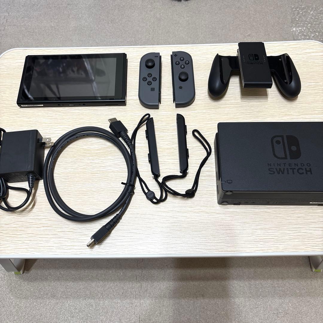 Nintendo Switch 本体 グレー 欠品無し