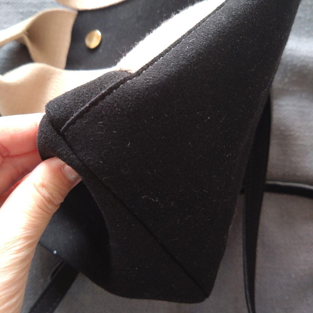 VIOLAd'ORO / GINO S マイクロファイバースエードトートバッグ