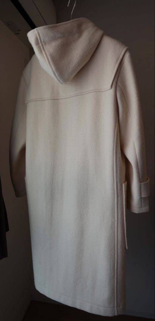 MHL. マーガレットハウエル　ホワイト ダッフルコート S