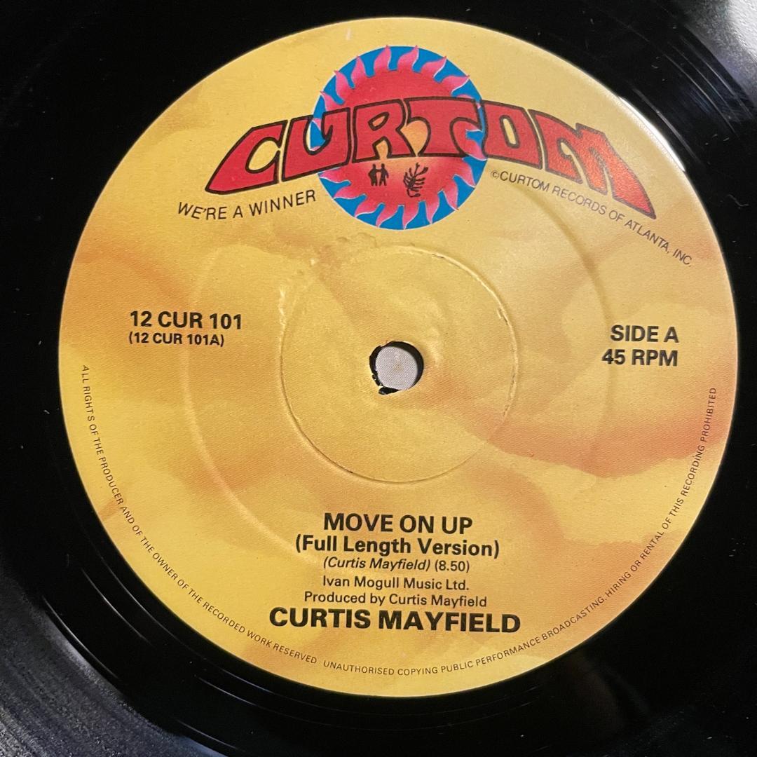 UK 高音質 Curtis Mayfield Move On Up