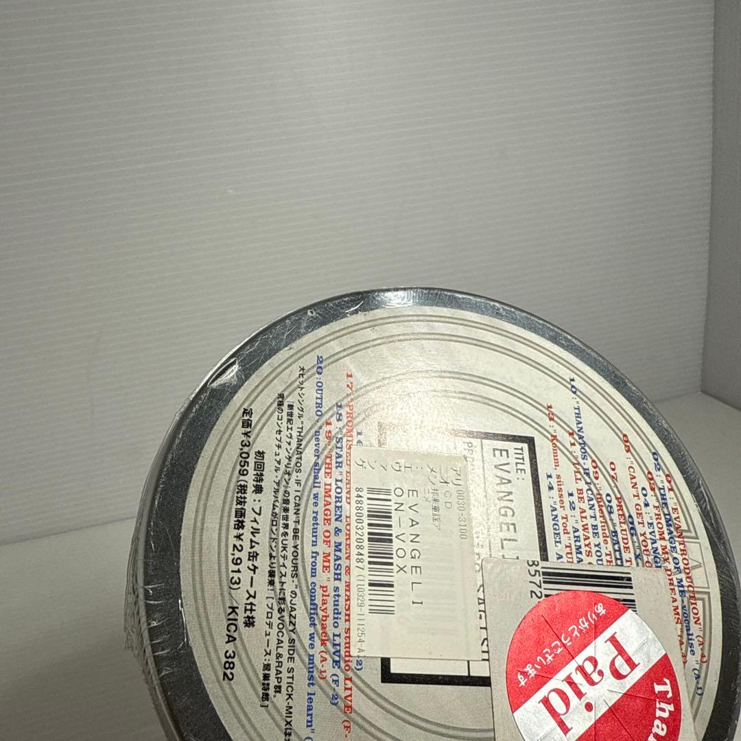 未開封！ エヴァ EVANGELION-VOXフィルム缶ケース仕様