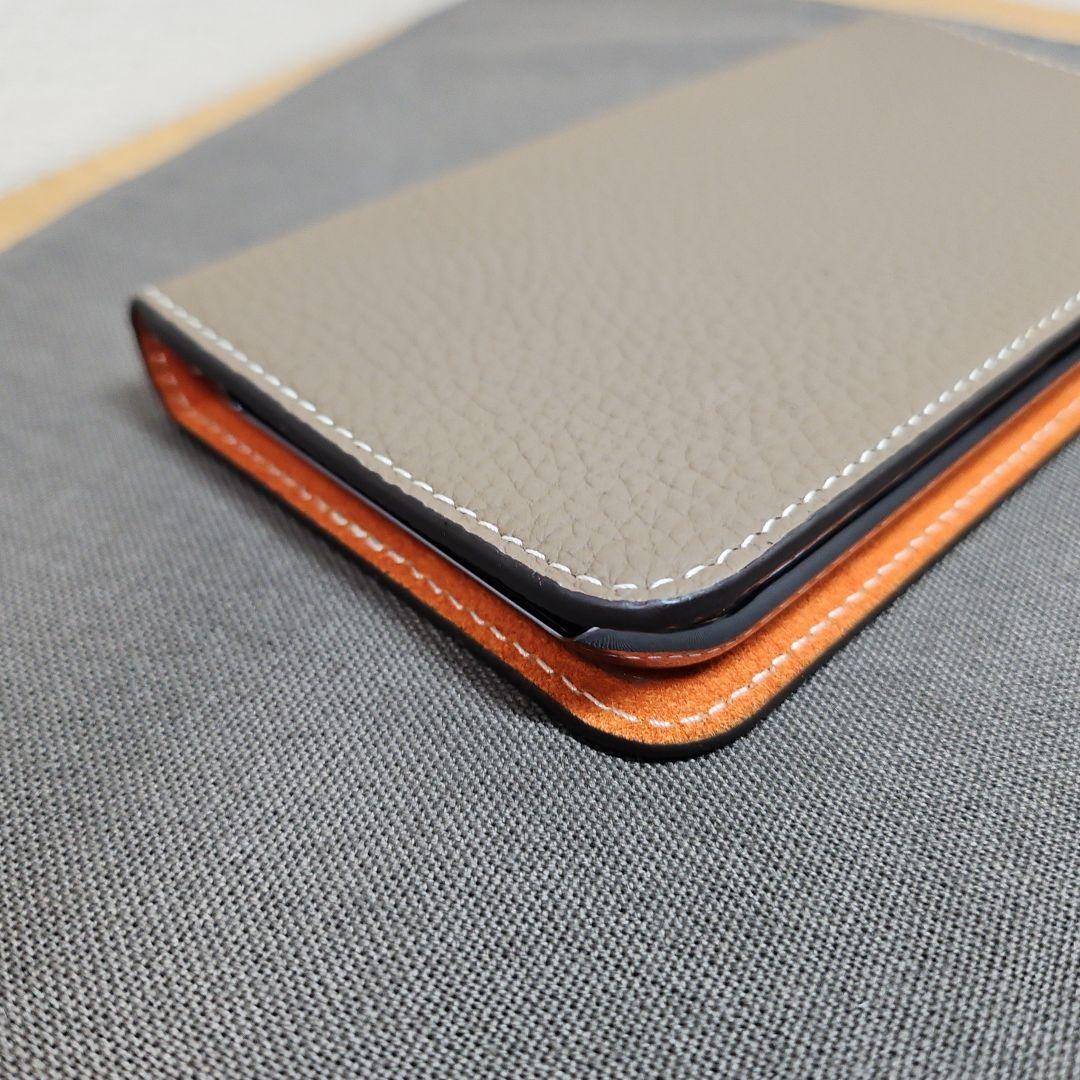 BONAVENTURAボナベンチュラ iPhone14pro 手帳型 バイカラー