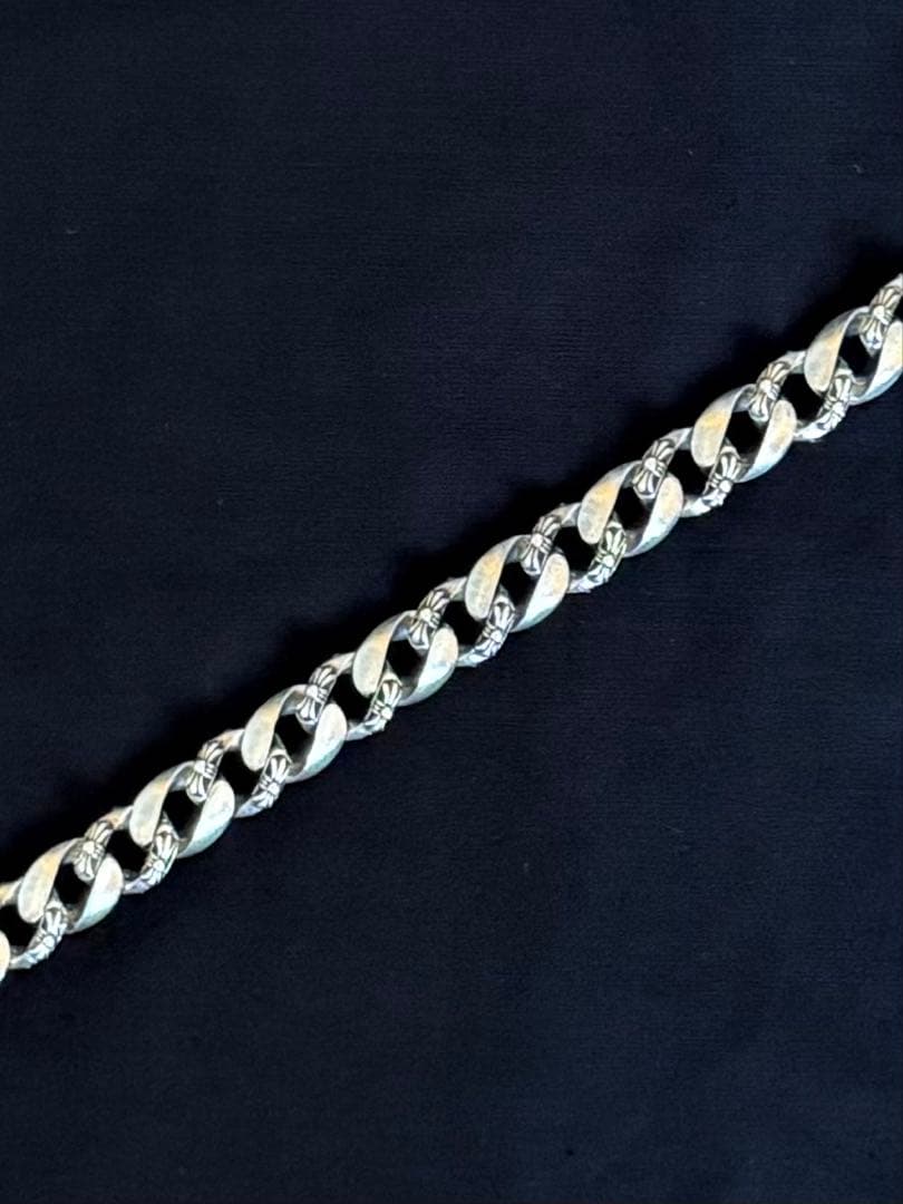 美品　シルバー925 ロングウォレットチェーン 213g 50cm