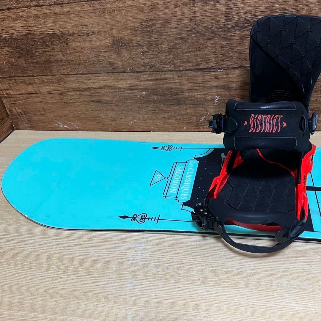 SALOMON サロモン　メンズスノーボード　3点セット　153cm ブーツ無し