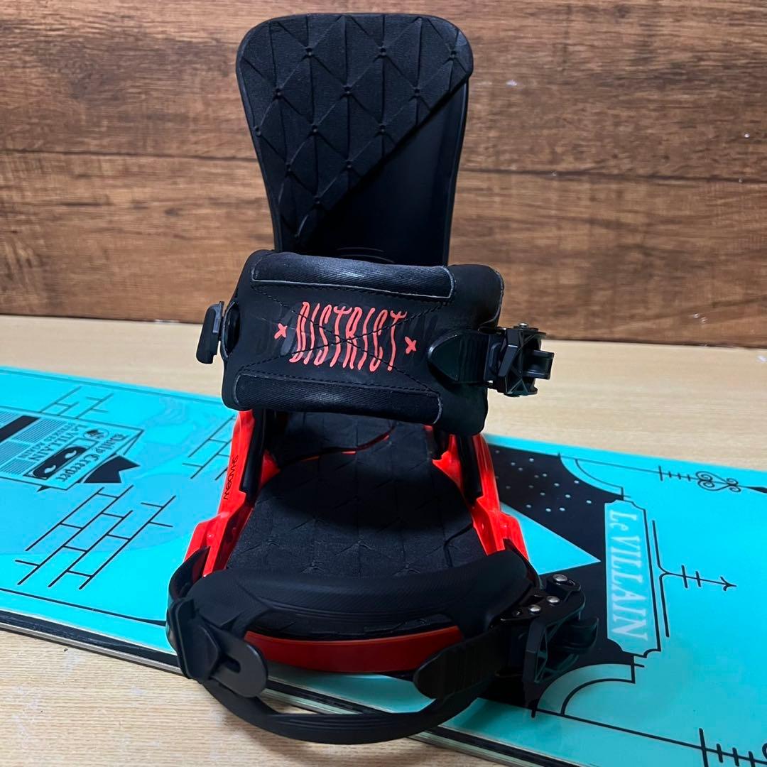 SALOMON サロモン　メンズスノーボード　3点セット　153cm ブーツ無し