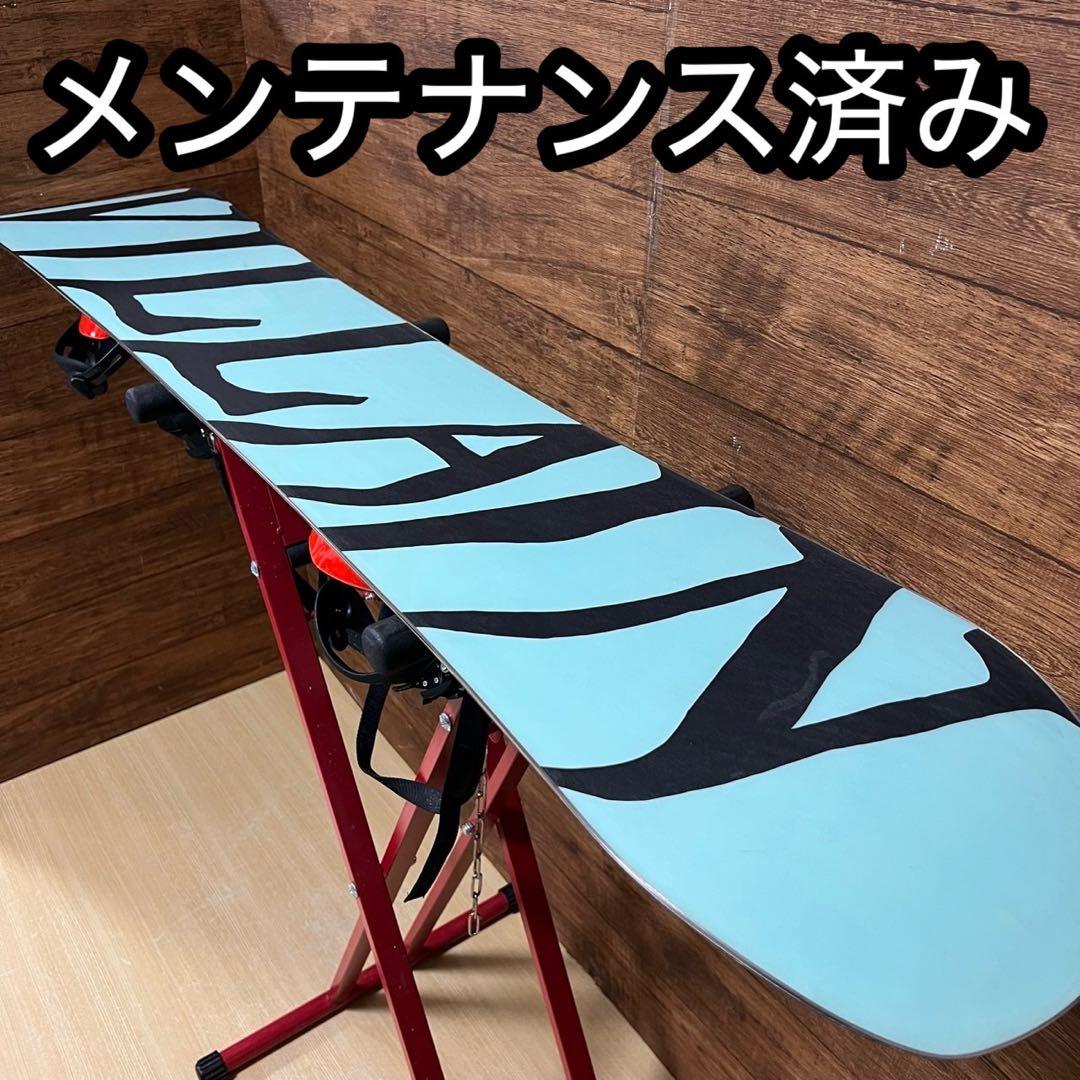 SALOMON サロモン　メンズスノーボード　3点セット　153cm ブーツ無し