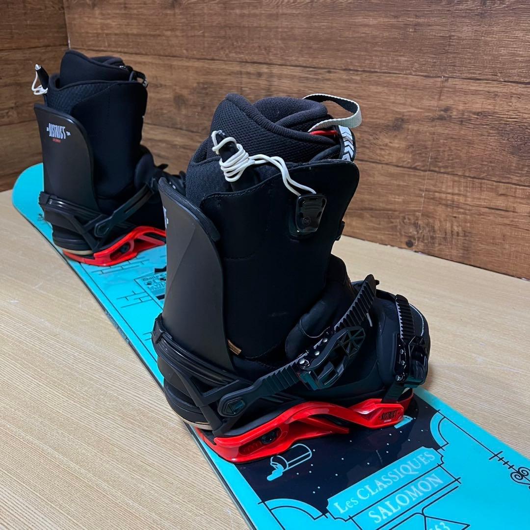 SALOMON サロモン　メンズスノーボード　3点セット　153cm ブーツ無し