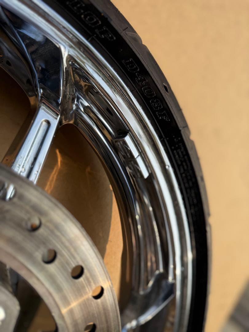 ハーレー 純正 ツーリング アグレッサー フロント ホイール 19インチ
