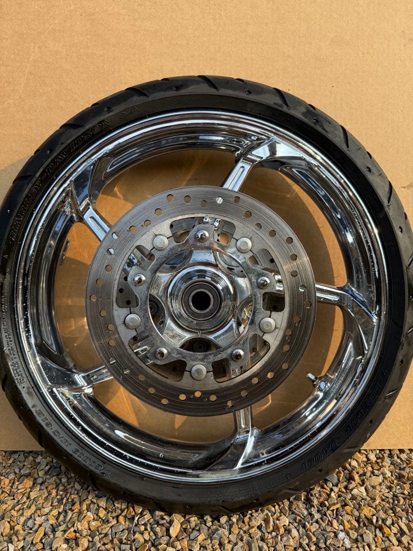 ハーレー 純正 ツーリング アグレッサー フロント ホイール 19インチ