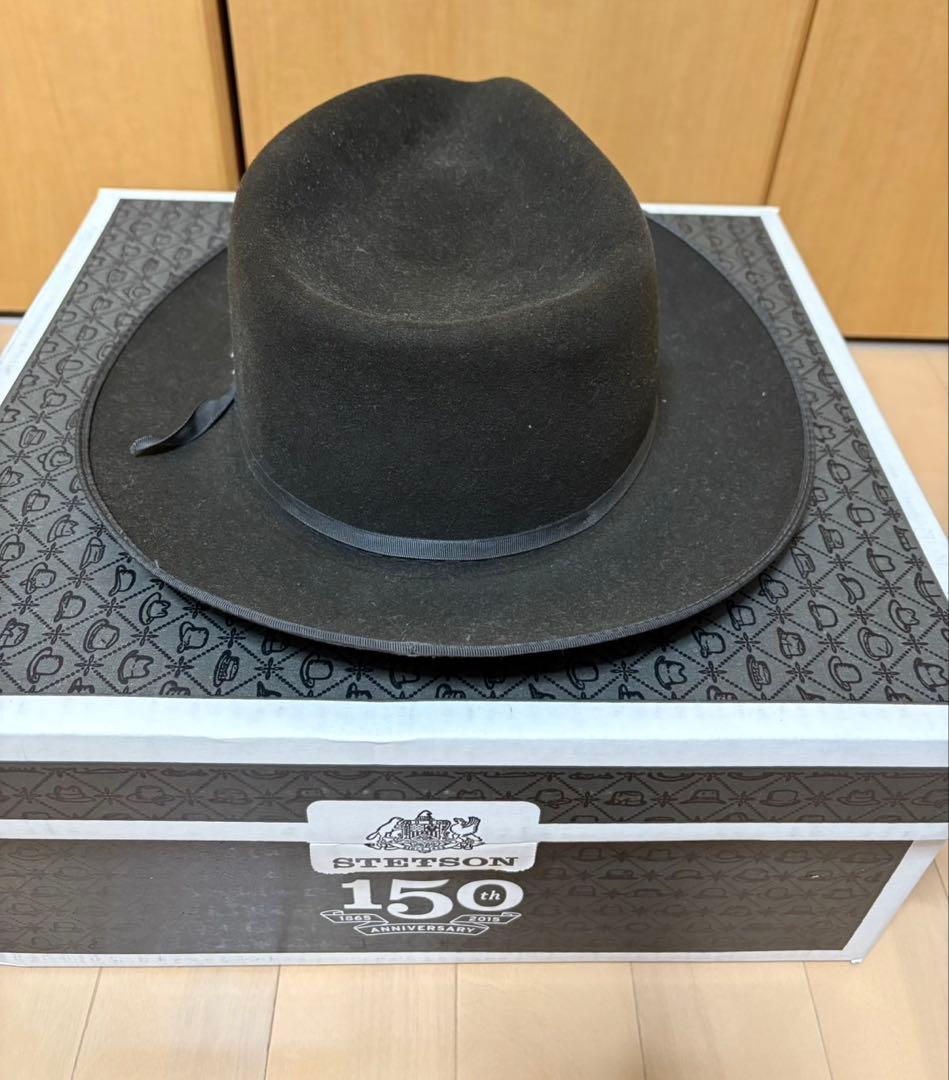 stetson ストラトライナー　ステットソン　ハット　専用ブラシ付き