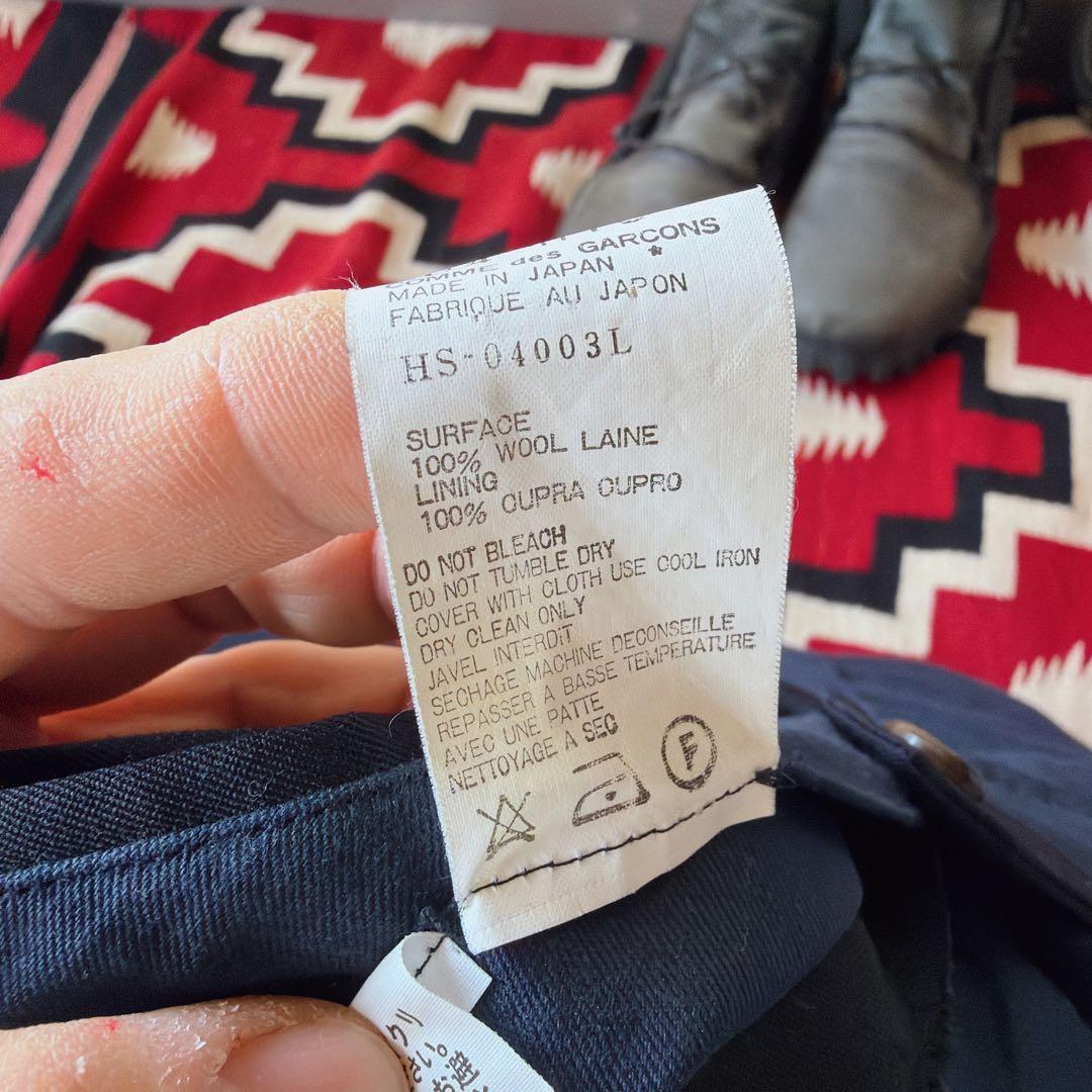 COMME des GARONS HOMME AD2004 2タック スラックス