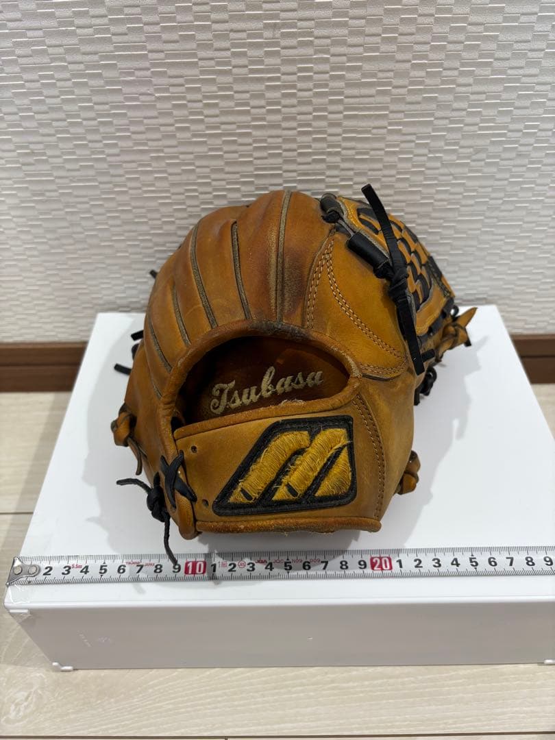 【ミズノプロ　ビッグM】硬式オーダー　内野手用 ウエブ、紐、グリス交換済