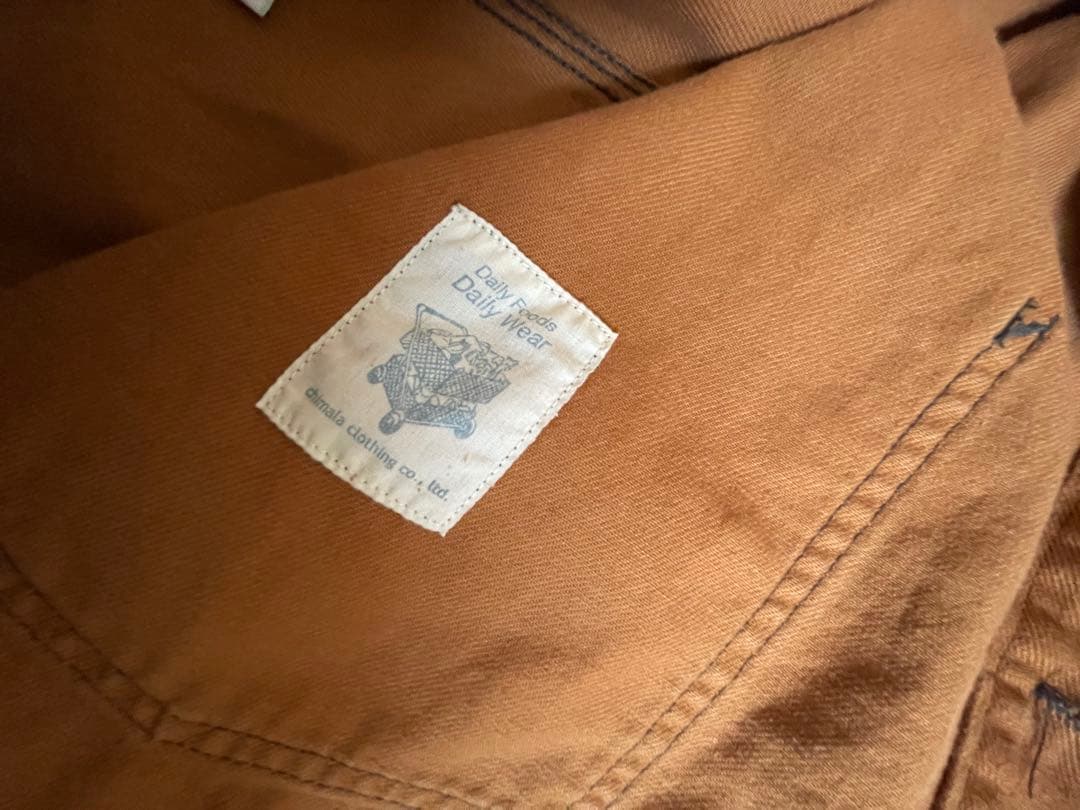 今季chimalaチマラジャーナルLUXE購入DUCK CHORE JACKET