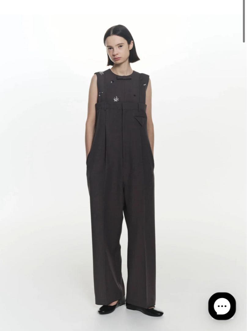 サロペット・オーバーオール・オールインワン Bibiy. GABRIELLE ALL-IN-ONE BLACK