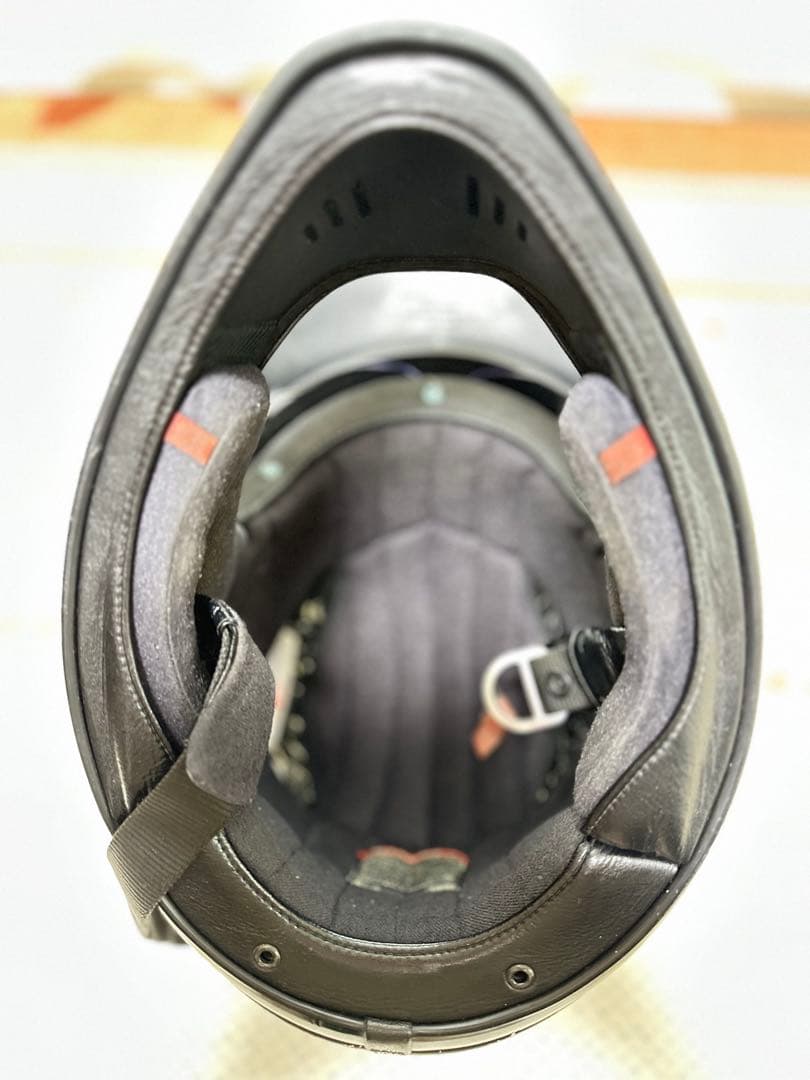 exZERO フルフェイスヘルメット M マットブラック　ゴーグル＆バイザー付き