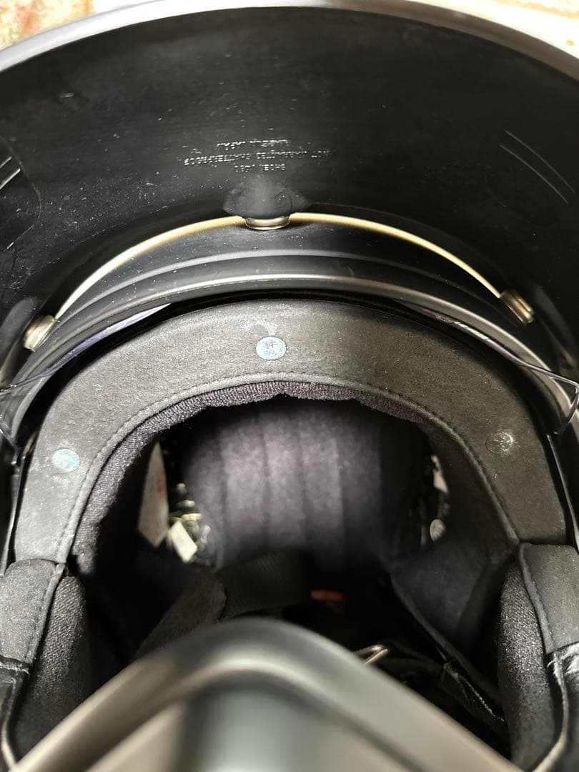 exZERO フルフェイスヘルメット M マットブラック　ゴーグル＆バイザー付き