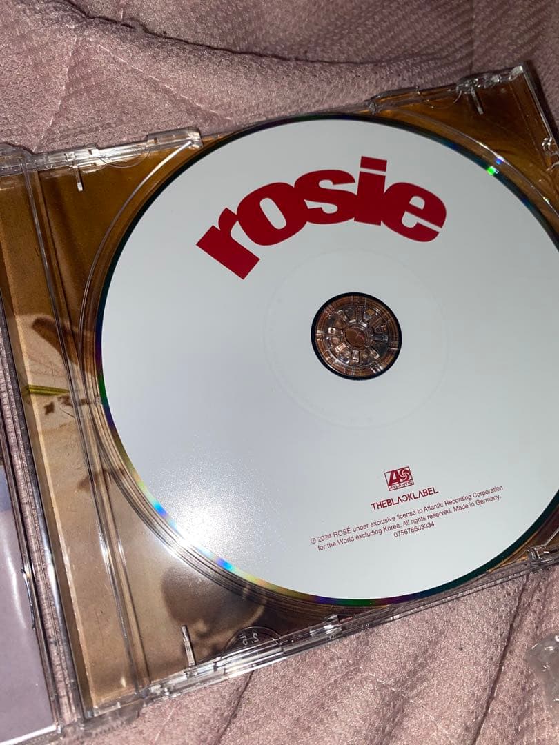 直筆サイン アルバム rosie rosé BLACKPINK