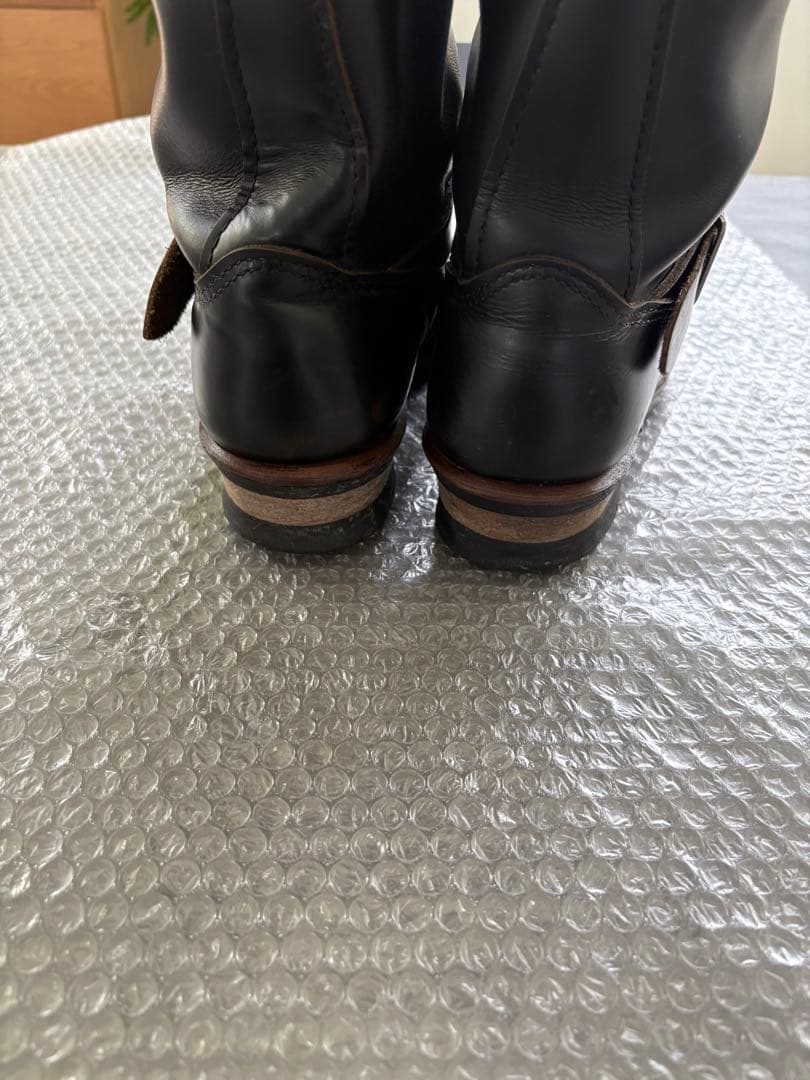 レッドウィング　9268 ブラックレザーエンジニアブーツ　2268