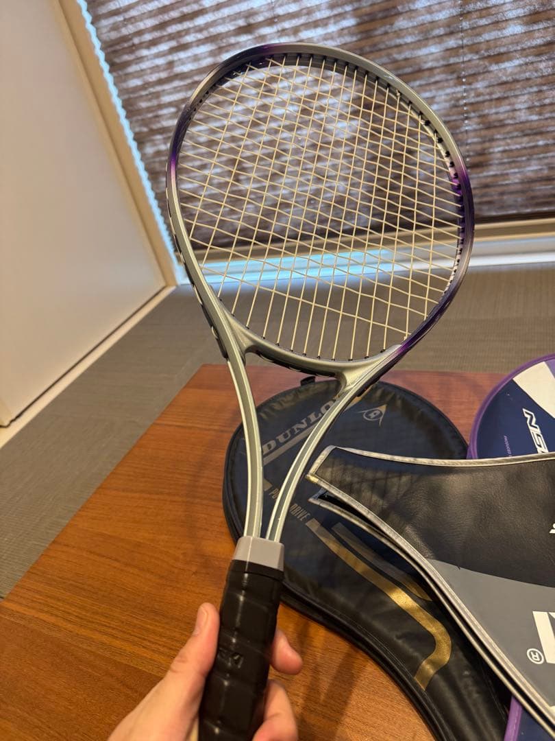 DUNLOP 硬式テニスラケット 3本