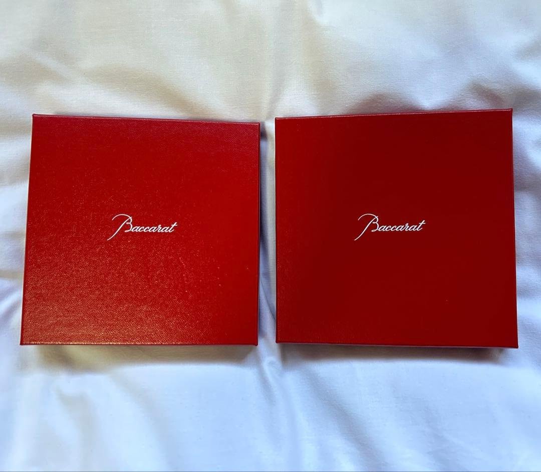 【新品】Baccarat バカラ ミルニュイ プレート 12cm 2枚セット