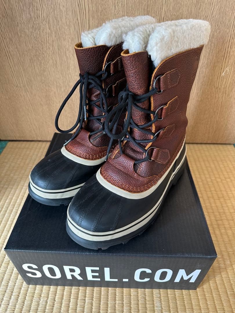ク*チ様 SOREL ソレル スノーブーツ カリブ ウォータープルーフ 26cm