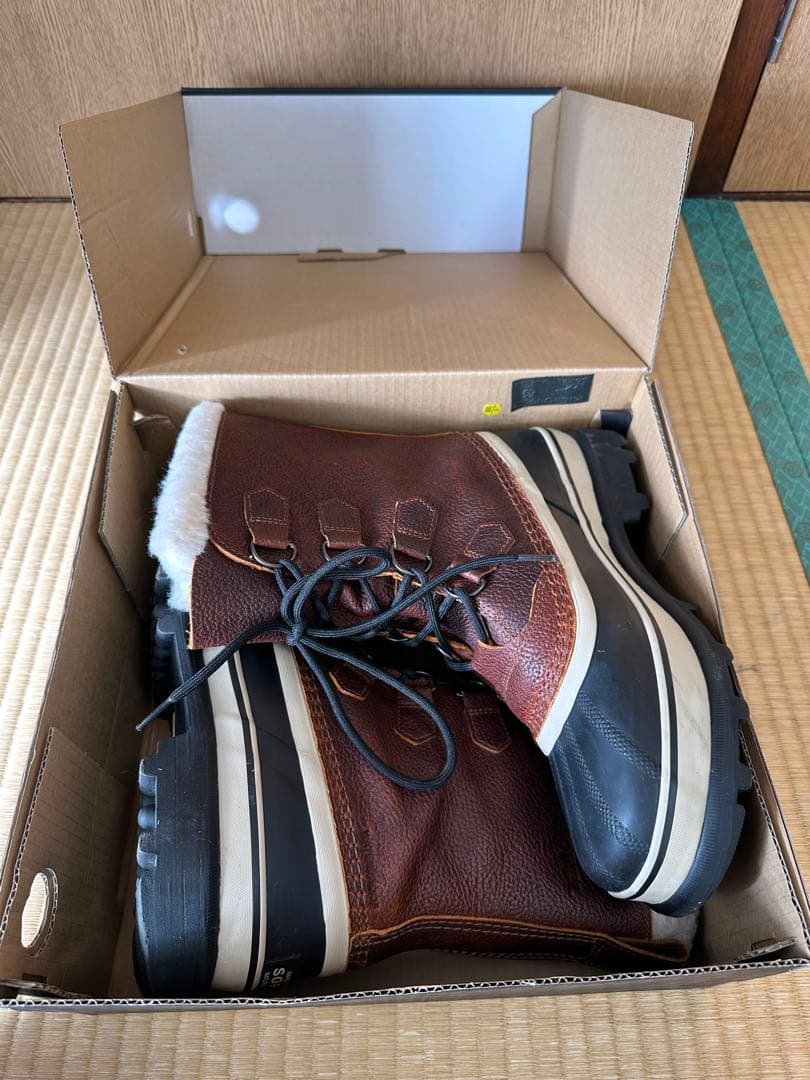 ク*チ様 SOREL ソレル スノーブーツ カリブ ウォータープルーフ 26cm