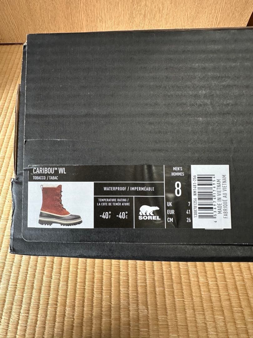 ク*チ様 SOREL ソレル スノーブーツ カリブ ウォータープルーフ 26cm