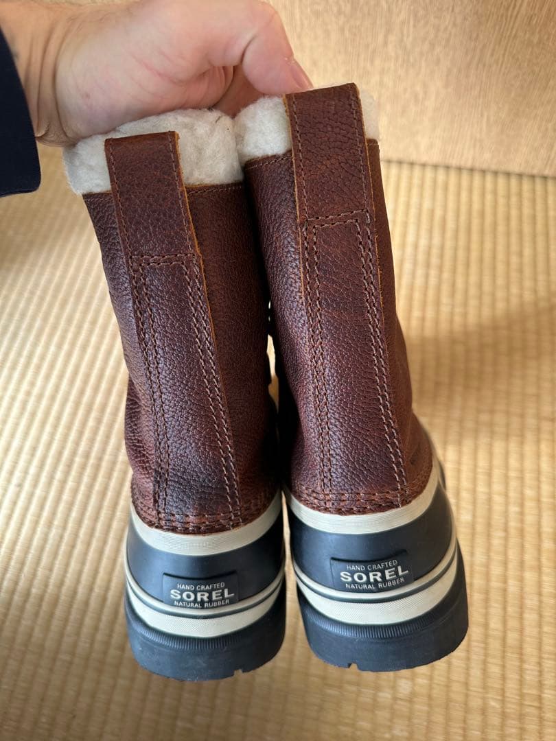 ク*チ様 SOREL ソレル スノーブーツ カリブ ウォータープルーフ 26cm