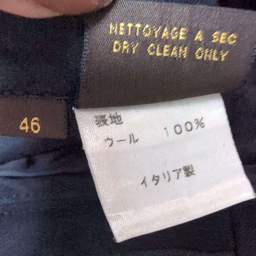 LOUIS VUITTON　ブラックスーツ 3ボタン