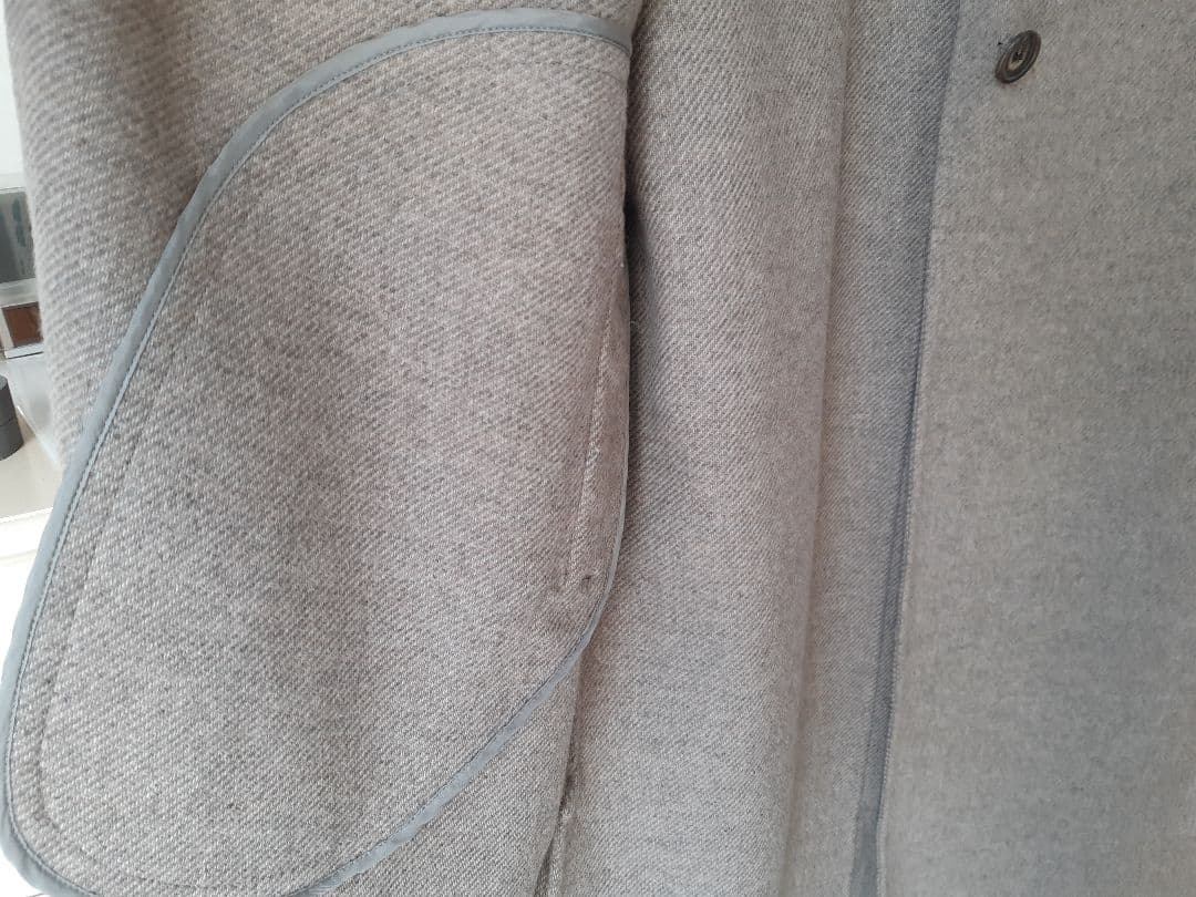 未使用　23区 ウールリバーツイルノーカラーコート